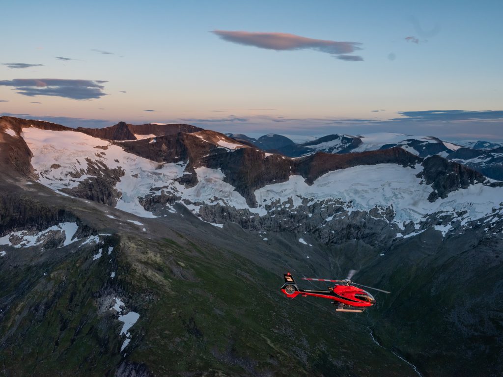 Staying at Hotel Alexandra? See Loen and the Glaciers by Helicopter