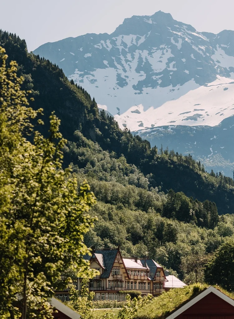 Stay at Storfjord Hotel and see the Sunnmøre Alps by helicopter